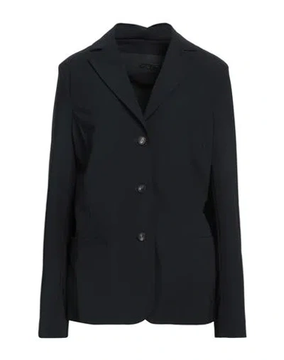 Rrd Woman Blazer Black Size 14 Polyamide, Elastane