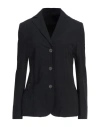 Rrd Woman Blazer Black Size 6 Polyamide, Elastane
