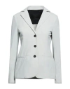 Rrd Woman Blazer Grey Size 4 Polyamide, Elastane In Gray