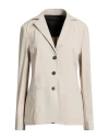 Rrd Woman Blazer Light Grey Size 2 Polyamide, Elastane In Gray