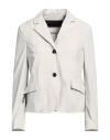 Rrd Woman Blazer Light Grey Size 6 Polyamide, Elastane