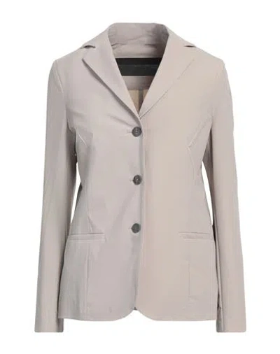 Rrd Woman Blazer Light Grey Size 8 Polyamide, Elastane