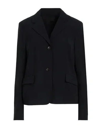 Rrd Woman Blazer Midnight Blue Size 10 Polyamide, Elastane