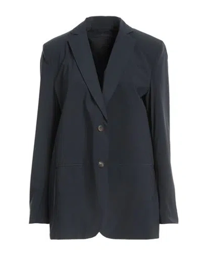Rrd Woman Blazer Midnight Blue Size 8 Polyester, Elastane In Blue