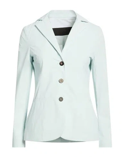 Rrd Woman Blazer Sky Blue Size 10 Polyamide, Elastane