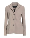 Rrd Woman Blazer Taupe Size 8 Polyamide, Elastane In Neutral