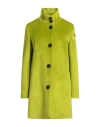 Rrd Woman Coat Lime Green Size 6 Polyester, Elastane
