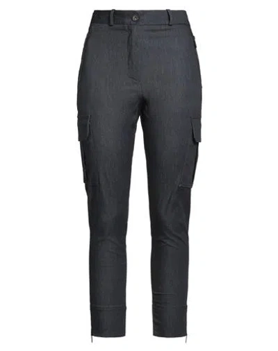 Rrd Woman Jeans Blue Size 6 Cotton, Polyamide, Elastane In Gray