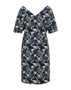 Rrd Woman Mini Dress Lead Size 12 Polyamide, Elastane In Grey