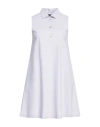 Rrd Woman Mini Dress Lilac Size 8 Polyamide, Elastane In Purple
