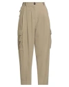 Rrd Woman Pants Beige Size 8 Polyamide, Elastane In Multi