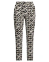 Rrd Woman Pants Black Size 12 Polyamide, Elastane In Multi