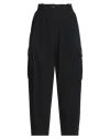 Rrd Woman Pants Black Size 6 Polyamide, Elastane