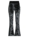 Rrd Woman Pants Black Size 6 Polyester, Polyamide, Elastane In Black