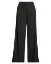 Rrd Woman Pants Black Size 8 Polyester, Elastane In Black