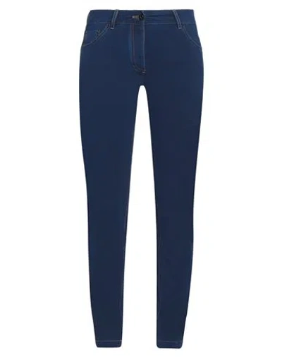 Rrd Woman Pants Blue Size 6 Polyamide, Elastane