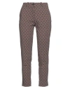 Rrd Woman Pants Brown Size 4 Polyester, Elastane In Brown