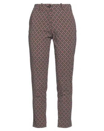 Rrd Woman Pants Brown Size 4 Polyester, Elastane