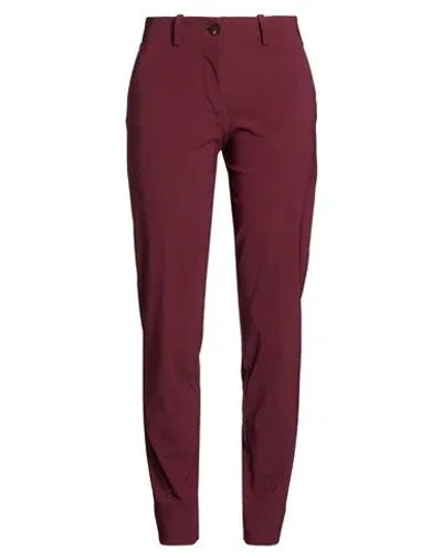 Rrd Woman Pants Burgundy Size 4 Polyamide, Elastane In Red