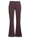 Rrd Woman Pants Chocolate Brown Size 14 Polyamide, Elastane