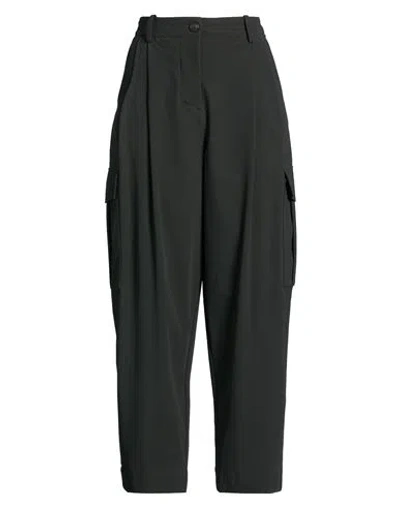 Rrd Woman Pants Dark Green Size 10 Polyamide, Elastane