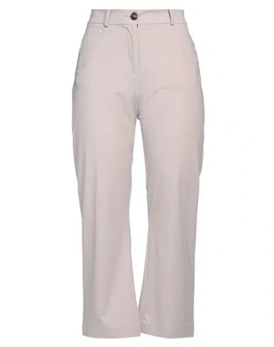 Rrd Woman Pants Taupe Size 10 Polyamide, Elastane In Grey