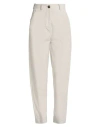 Rrd Woman Pants Grey Size 2 Polyester, Elastane In Gray