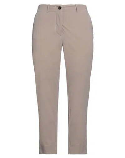Rrd Woman Pants Khaki Size 14 Polyamide, Elastane In Beige