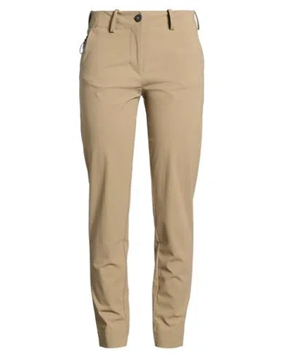 Rrd Woman Pants Light Brown Size 12 Polyamide, Elastane