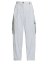 Rrd Woman Pants Light Grey Size 4 Polyamide, Elastane In Gray