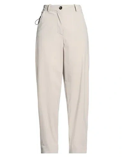 Rrd Woman Pants Light Grey Size 6 Polyamide, Elastane In Neutral
