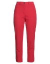 Rrd Woman Pants Red Size 8 Polyamide, Elastane In Red