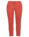 Rrd Woman Pants Coral Size 6 Polyamide, Elastane In Red