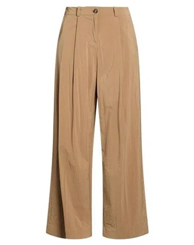 Rrd Woman Pants Sand Size 2 Polyamide, Elastane In Brown