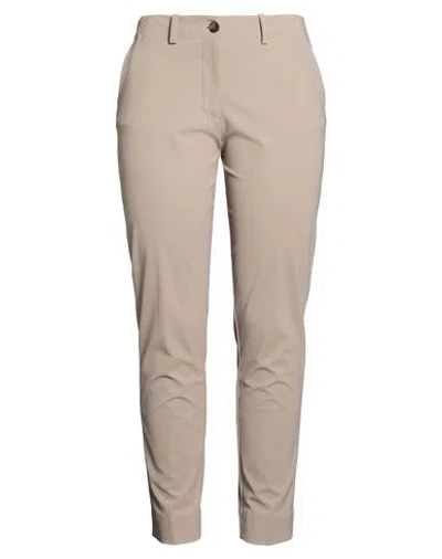 Rrd Woman Pants Taupe Size 8 Polyamide, Elastane In Grey