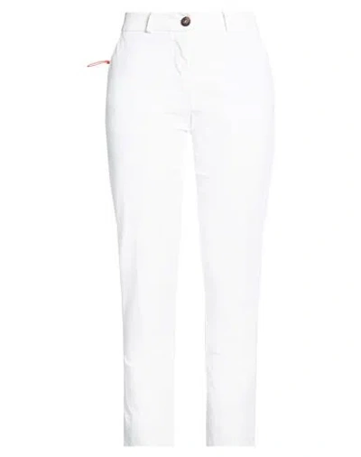 Rrd Woman Pants White Size 6 Polyamide, Elastane