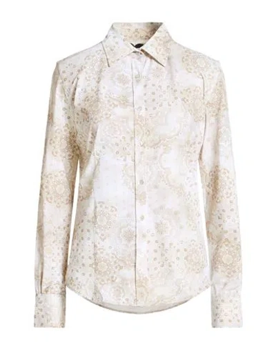Rrd Woman Shirt Beige Size 8 Polyamide, Elastane In Neutral