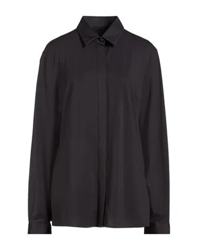 Rrd Woman Shirt Black Size 2 Polyamide, Elastane