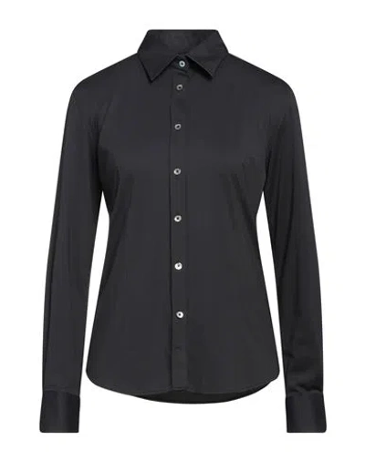 Rrd Woman Shirt Black Size 14 Polyamide, Elastane