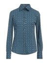 Rrd Woman Shirt Blue Size 10 Polyamide, Elastane