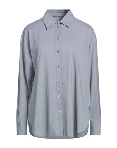Rrd Woman Shirt Grey Size 12 Polyamide, Elastane In Gray