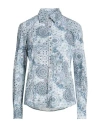 Rrd Woman Shirt Light Blue Size 10 Polyamide, Elastane
