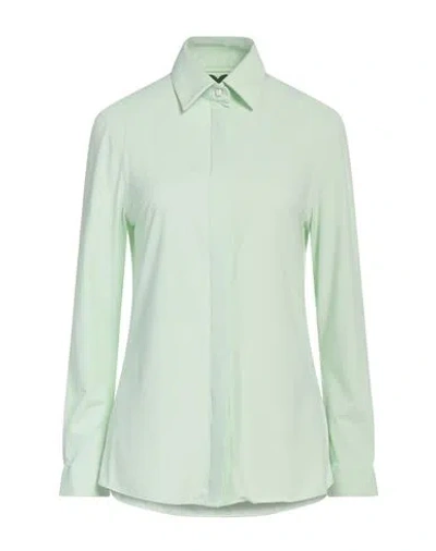 Rrd Woman Shirt Light Green Size 8 Polyamide, Elastane