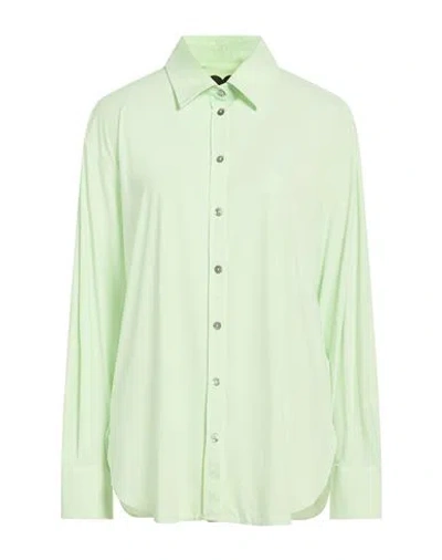 Rrd Woman Shirt Lime Green Size 10 Polyamide, Elastane