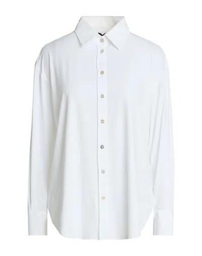 Rrd Woman Shirt White Size 4 Polyamide, Elastane
