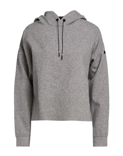 Rrd Woman Sweatshirt Grey Size 8 Virgin Wool, Cashmere In Gray