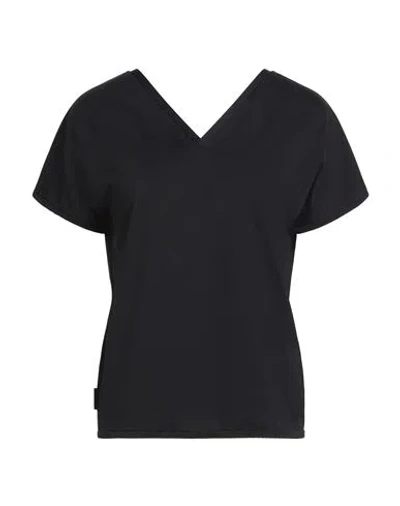 Rrd Woman T-shirt Black Size 10 Polyamide, Elastane
