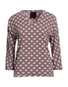 Rrd Woman T-shirt Light Pink Size 4 Polyamide, Elastane In Pink