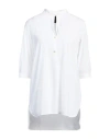 Rrd Woman T-shirt White Size 4 Polyamide, Elastane