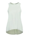Rrd Woman Tank Top Light Green Size 6 Polyamide, Elastane